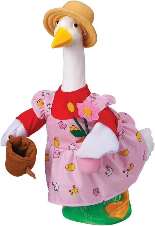 Gaggleville Gardener Baby Goose Outfit, Fits Baby 17" H Statue