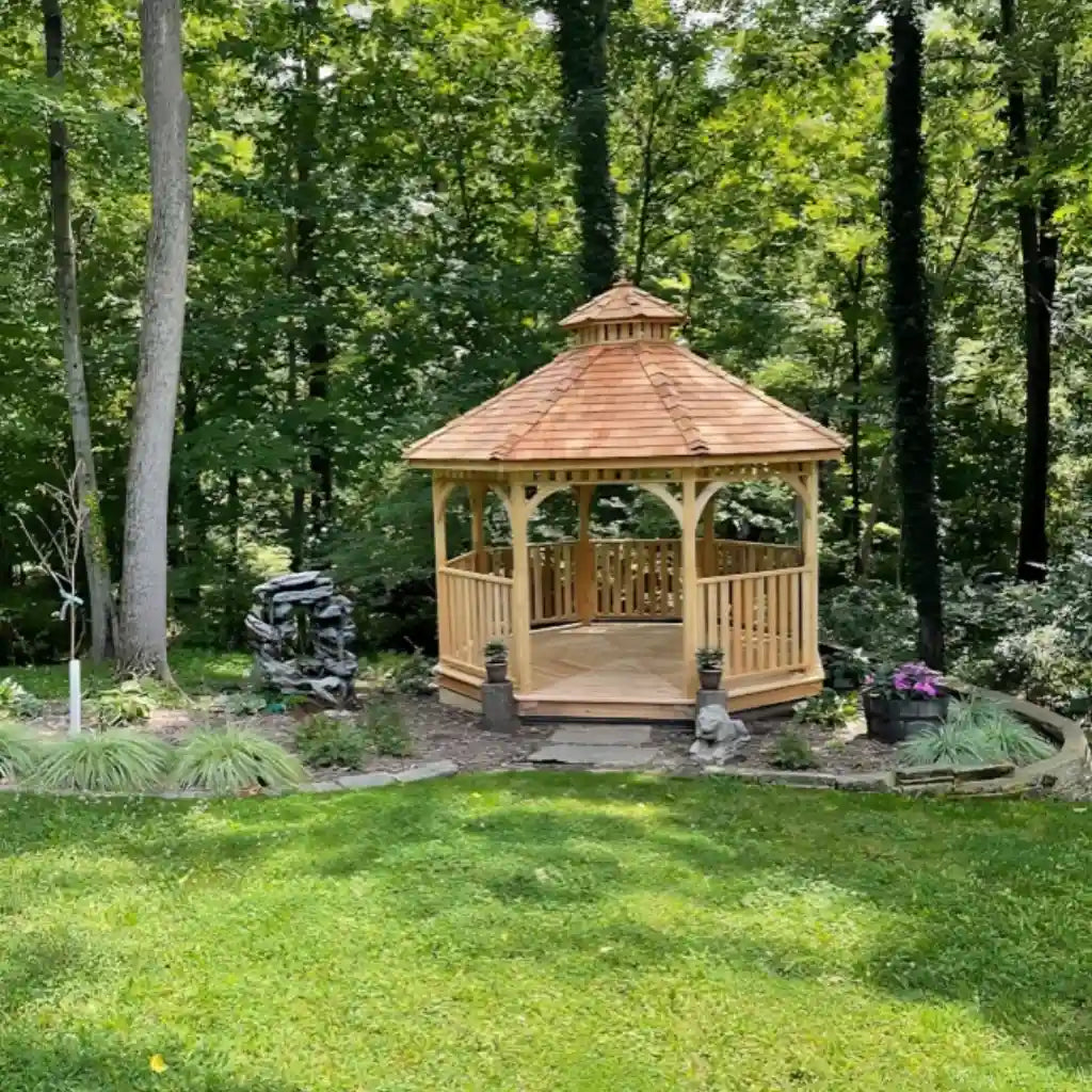 10′ Bayside Panelized Octagon Gazebo