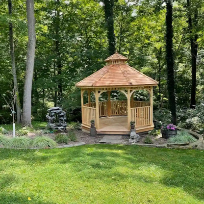 10′ Bayside Panelized Octagon Gazebo