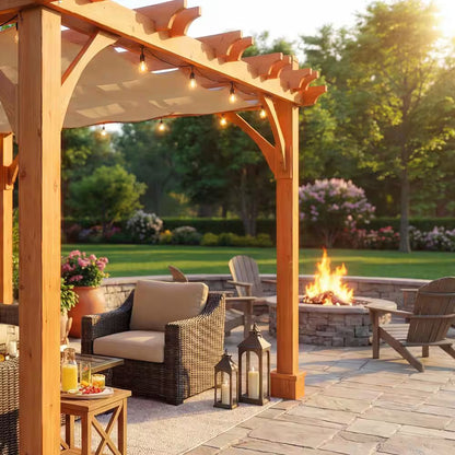 Breeze Cedar 8 Ft. X 10 Ft. Pergola
