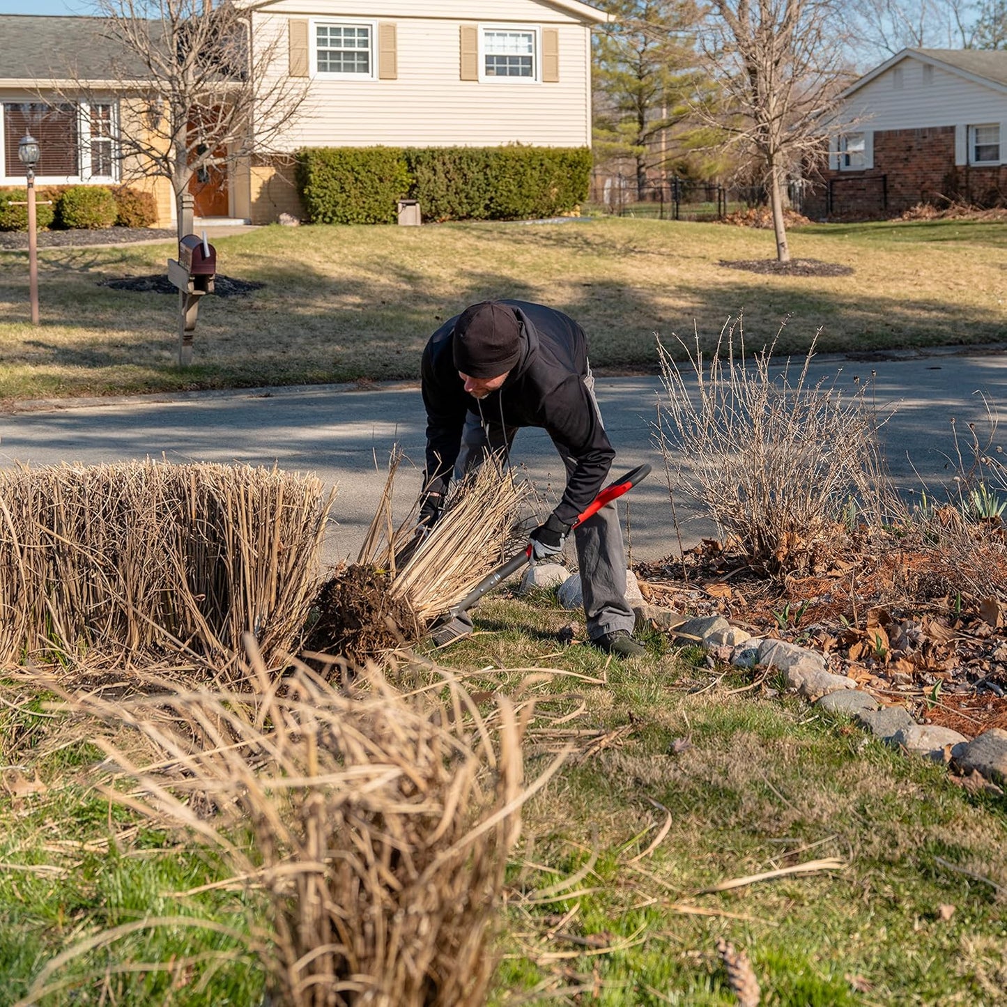 22811 Root Slayer Drain Spade, Red