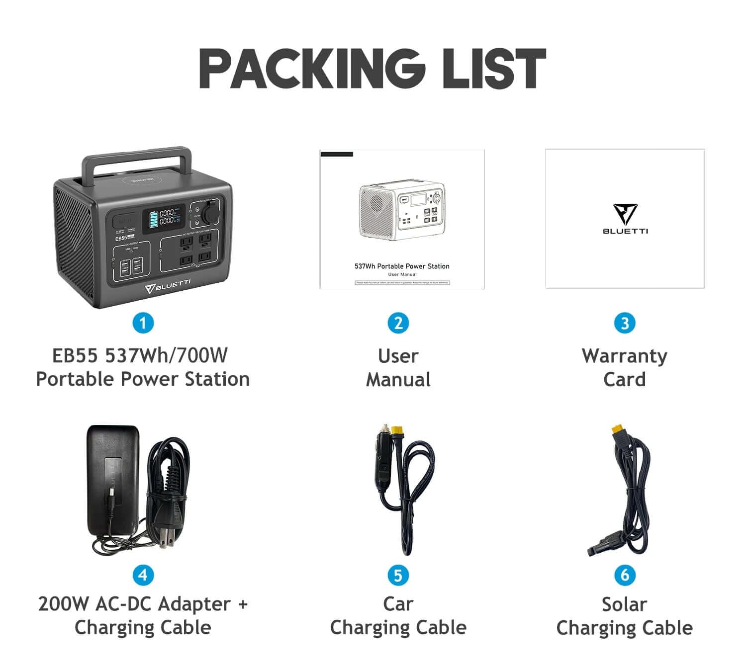 EB55 + 1*PV120 Home Solar Generator