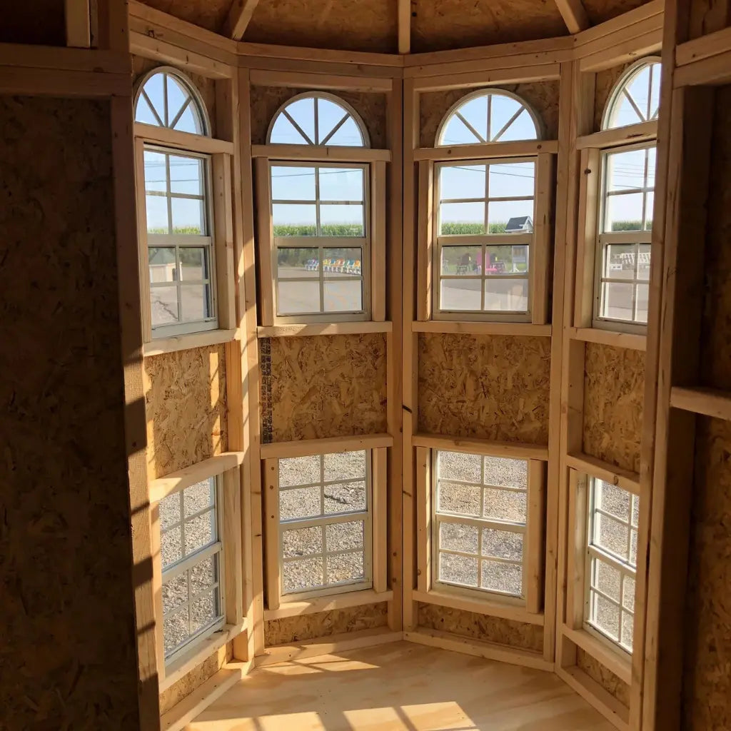 the Grand Portico Mansion Playhouse Kit