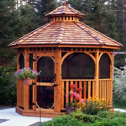 10′ Bayside Gazebo with Screen Kit