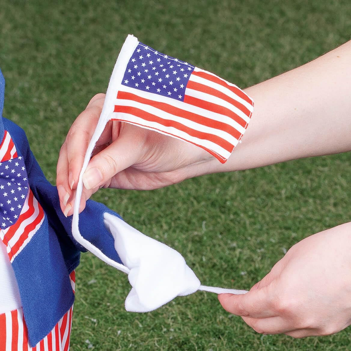 Gaggleville Uncle Sam Goose Outfit, Fits Large 23" H Statue