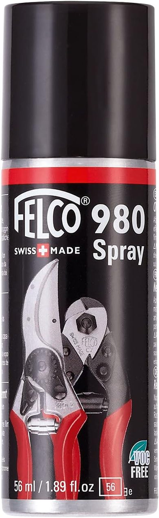 Tool Lubricant (F 980) - Biodegradable Synthetic Maintenance Product Spray Grease,Red, Black