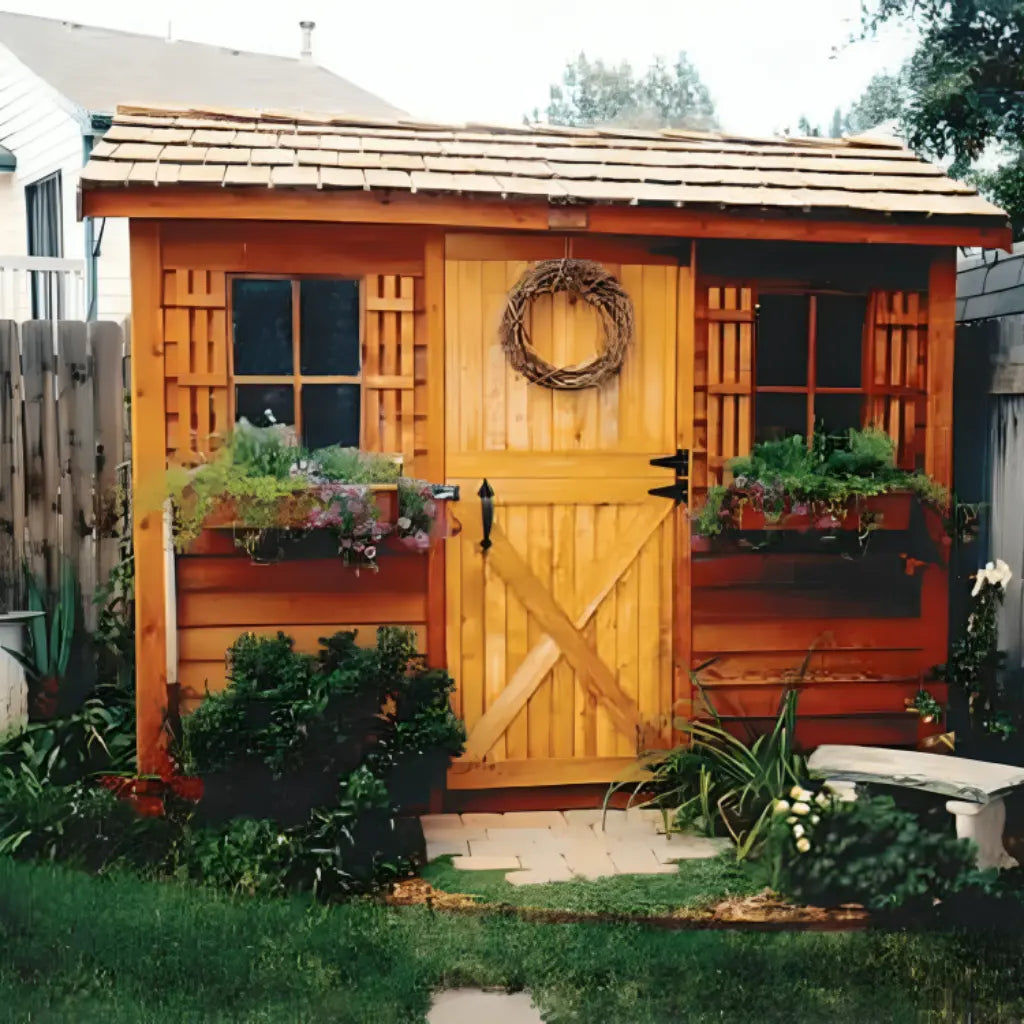 Cabana Backyard & Pool Shed