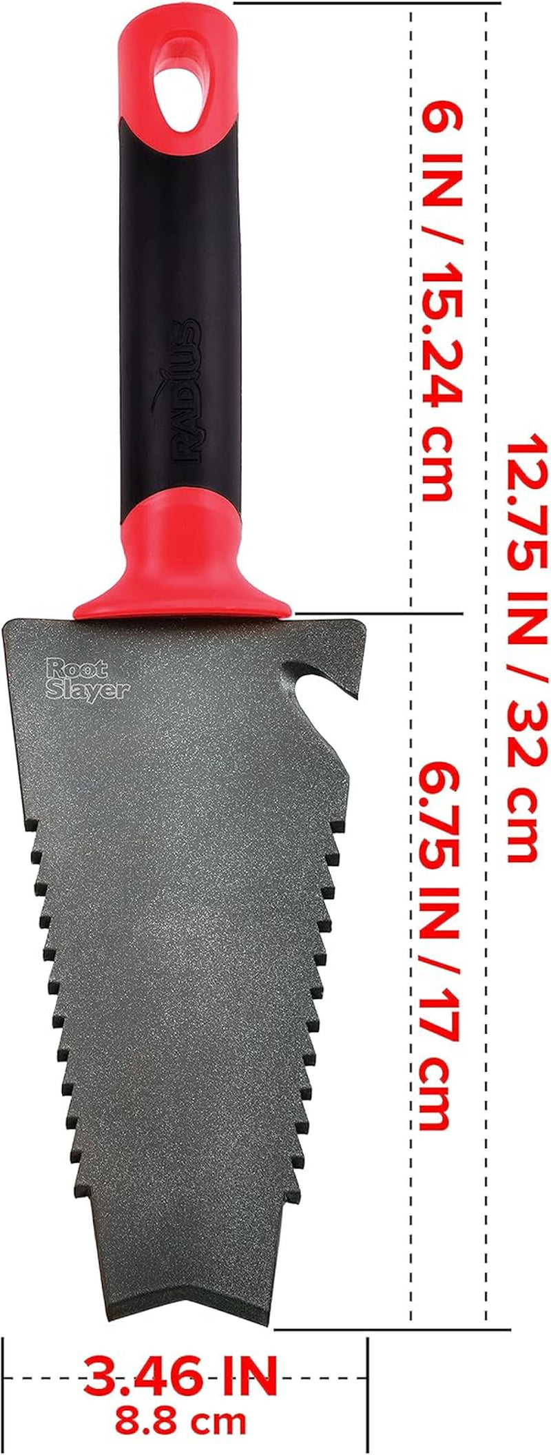 16011 Root Slayer, Trowel, Red