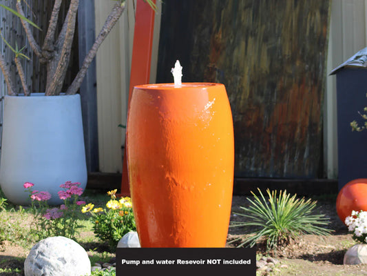 Drum Shape Fountain by Plantatorem