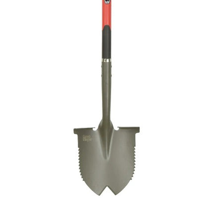 22211, Root Slayer round Head Shovel, Red