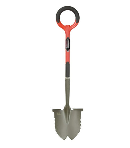 22211, Root Slayer round Head Shovel, Red