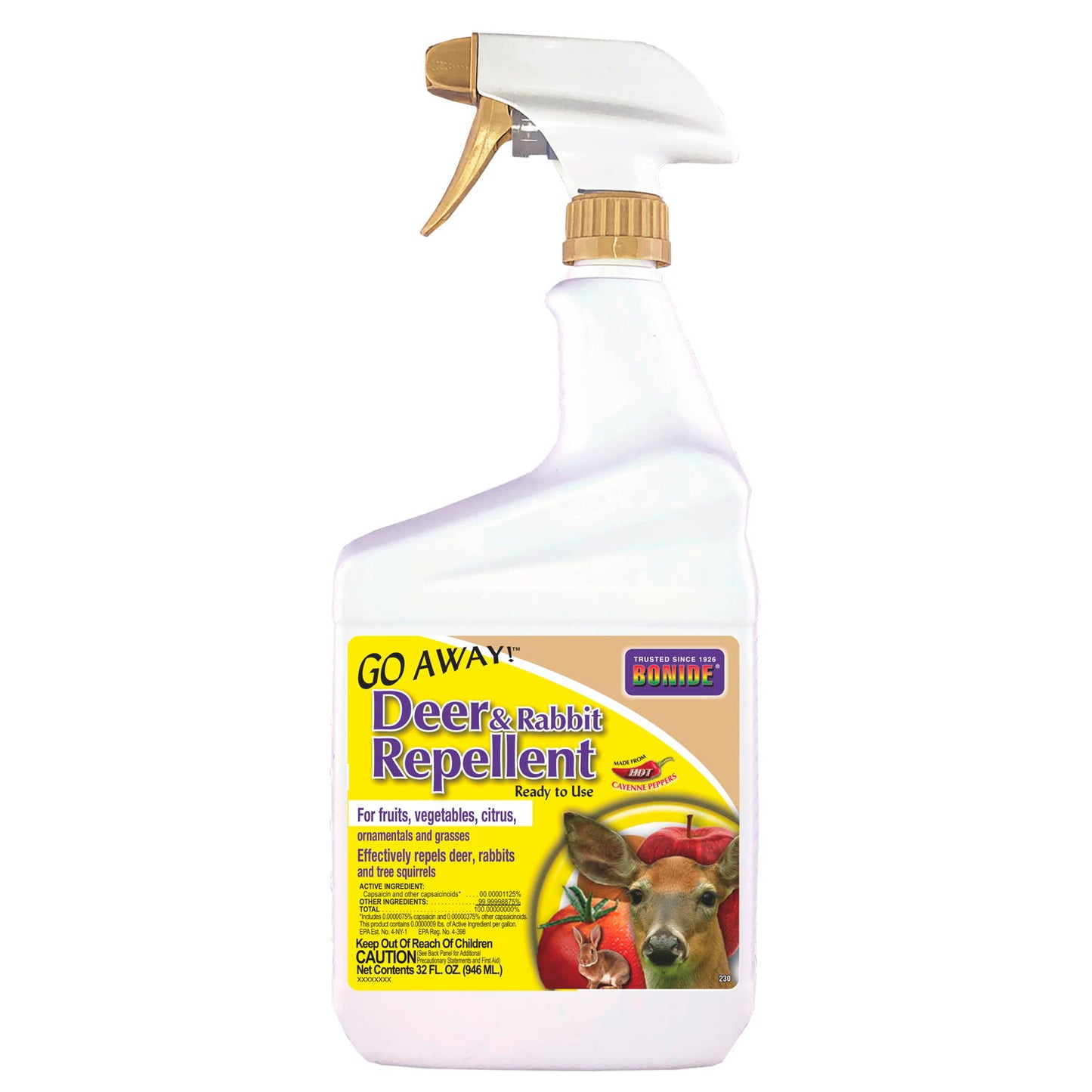 Go Away! Deer & Rabbit Repellent Ready-to-Use