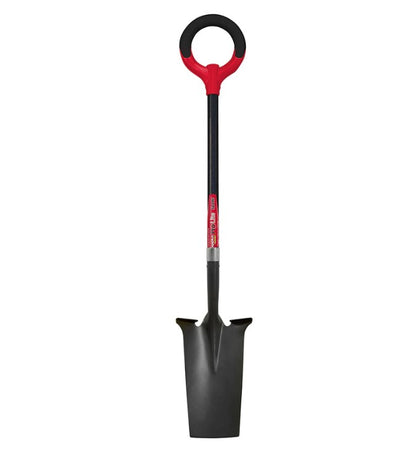25111 Pro-Lite Ergonomic Carbon Steel Spade, Red