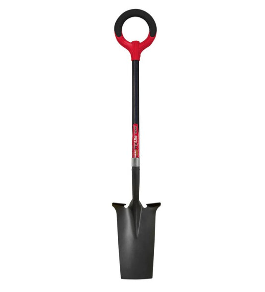 25111 Pro-Lite Ergonomic Carbon Steel Spade, Red