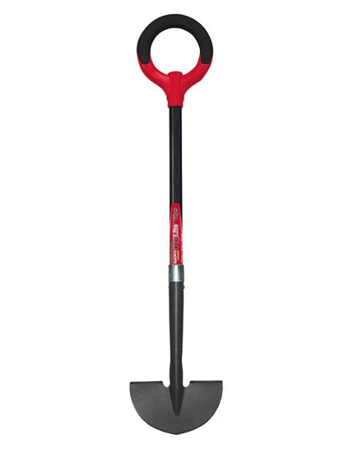 25611 Pro-Lite Ergonomic Carbon Steel Edger, Red