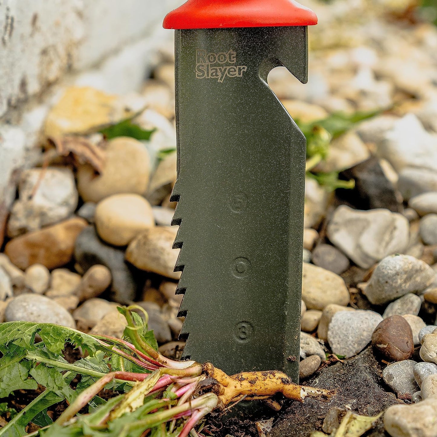 16211 Root Slayer Soil Knife, Red