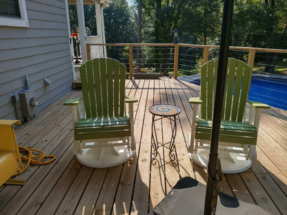 2' Adirondack Swivel Glider Chair