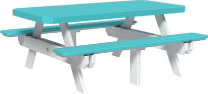 6' Dining Height Rectangular Picnic Table