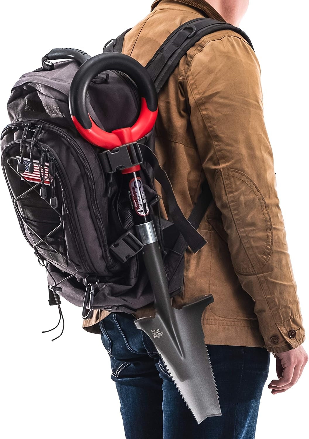 22411 Root Slayer Mini-Digger Shovel, Red