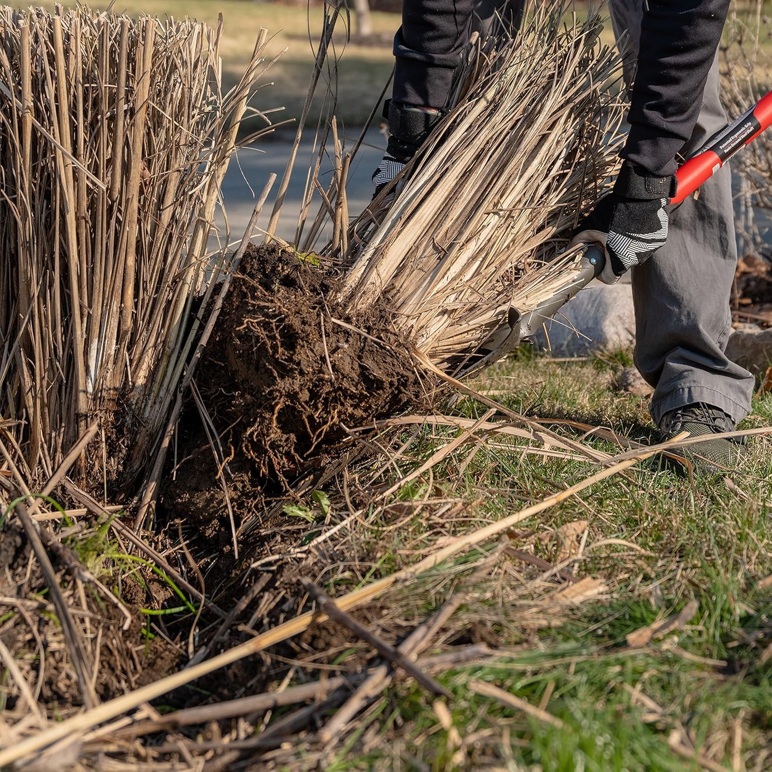 22811 Root Slayer Drain Spade, Red