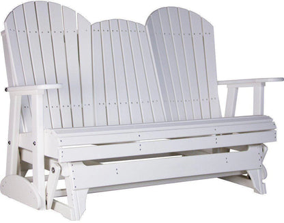 5' Adirondack Glider Chair with Flip down Center Console