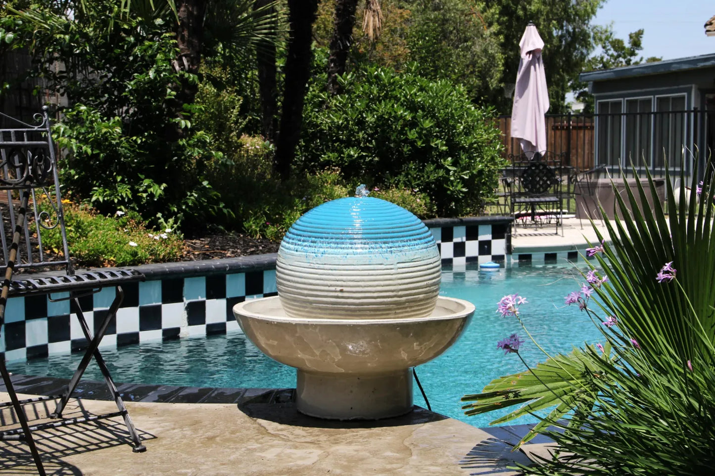 Cambria Sphere Fountain by
