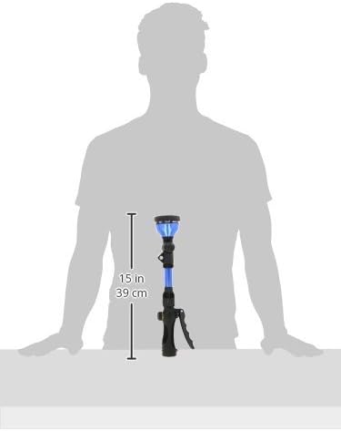 Orbit 14-Inch 10-Pattern Front Trigger Ratchet Head Wand, Color May Vary