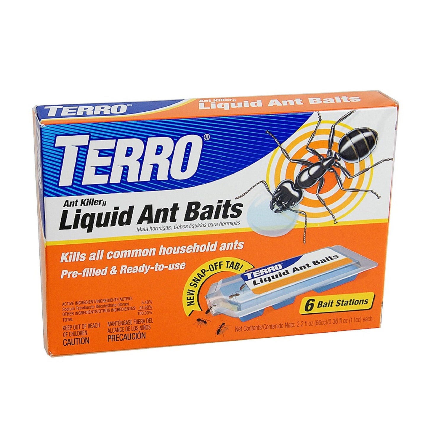 TERRO® Ant Killer II Liquid Ant Baits - 6pk