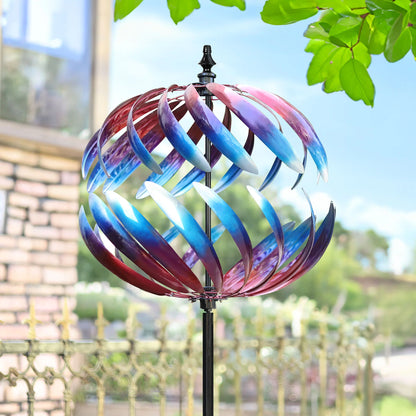 Sunset Globe Wind Spinner