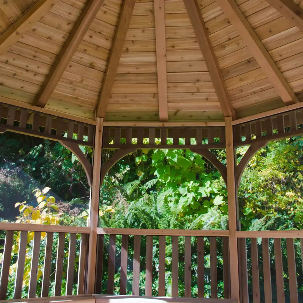 12′ Bayside Panelized Octagon Gazebo