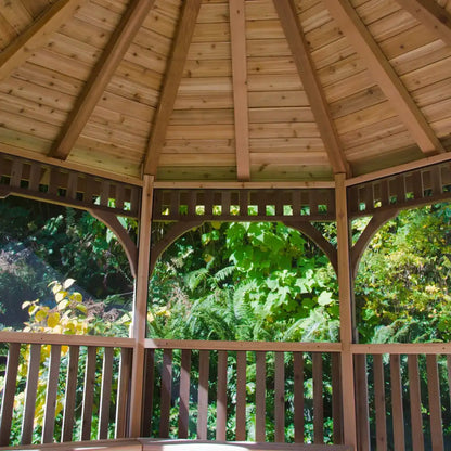 12′ Bayside Panelized Octagon Gazebo
