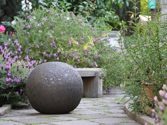 Outdoor Decorative Sphere Vintage 16" by