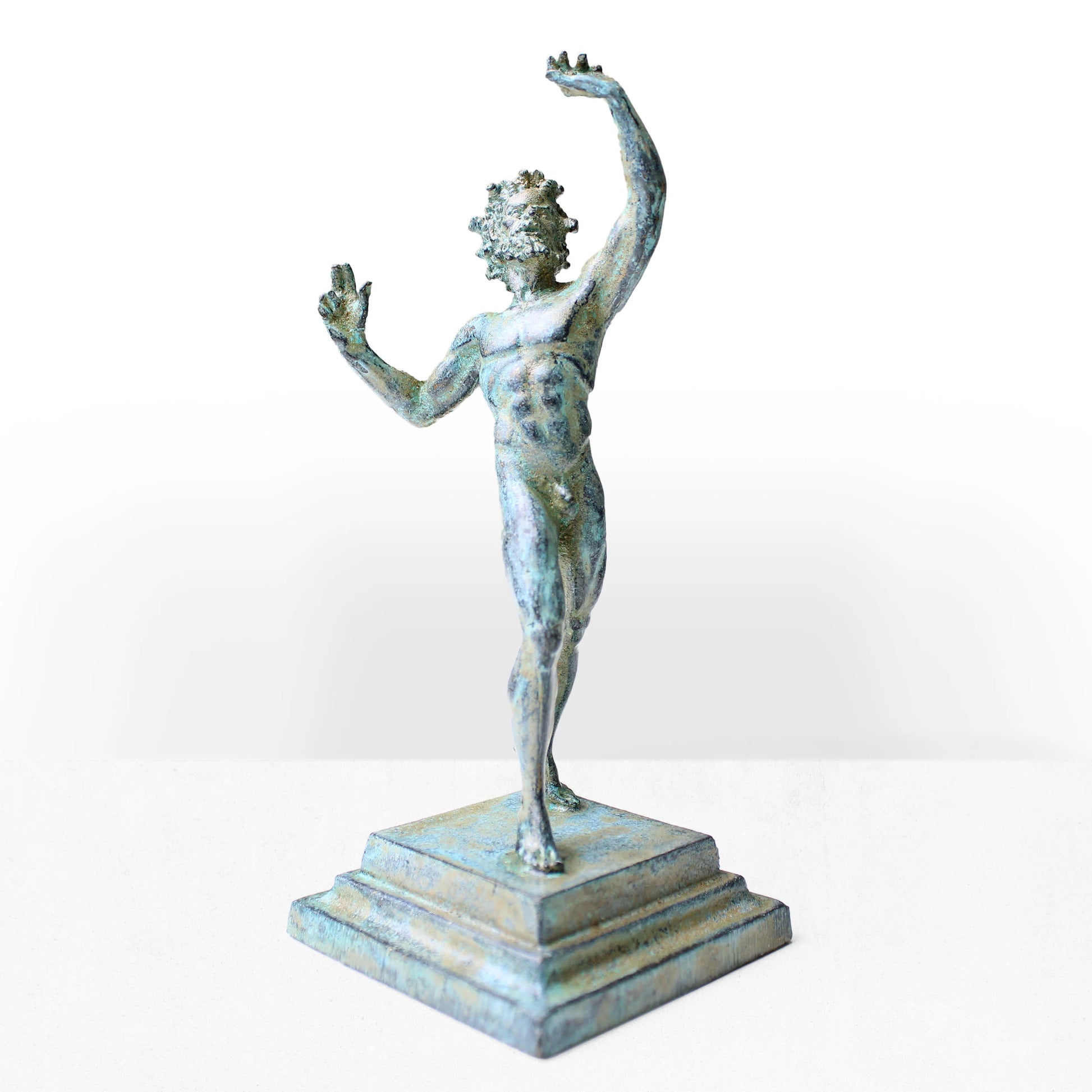 Dancing Faun Statue (Bronze)