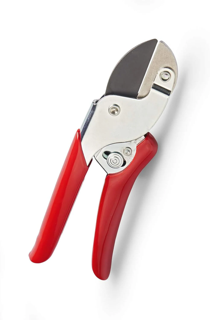RSEN Anvil Secateurs, Red, 39.5X7.84X3 Cm