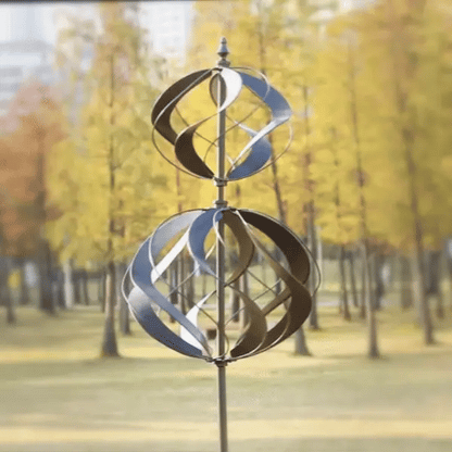 Dual Global Wind Spinner