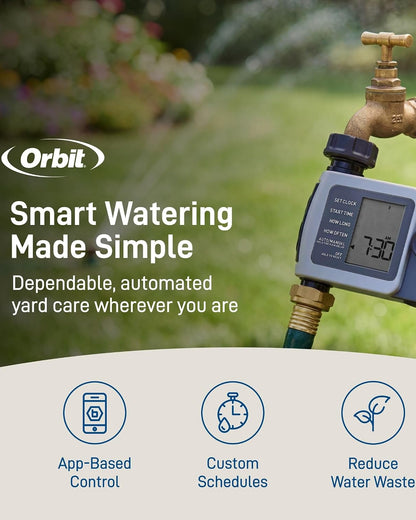 Orbit 24516 B-Hyve XD 1-Port Smart Hose Watering Timer with Wi-Fi Hub
