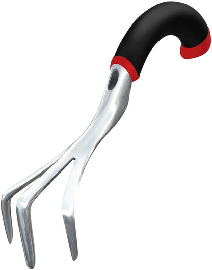 10011 Ergonomic Aluminum Hand Trowel, Red