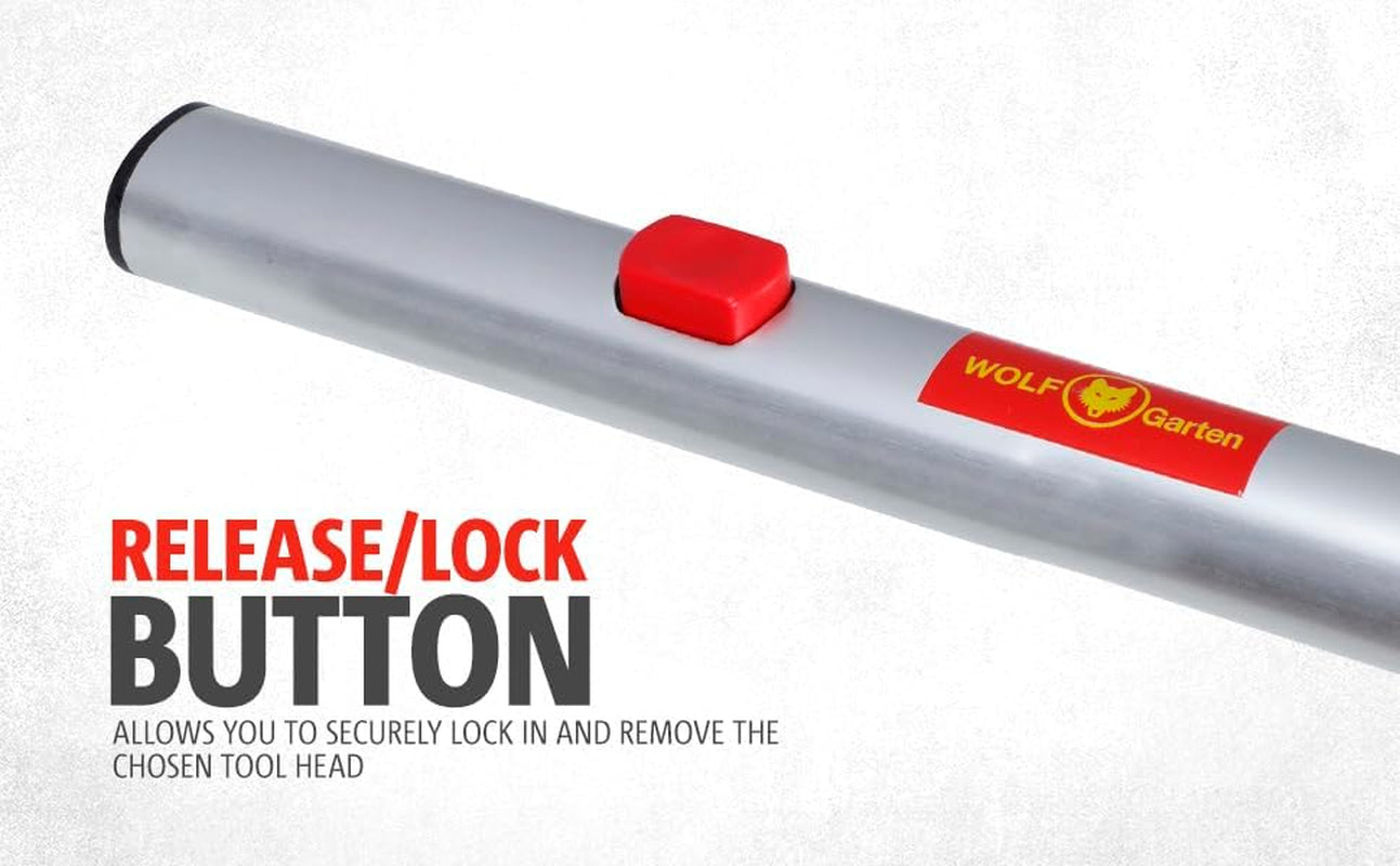 ZMAD Multi-Change Aluminium D-Grip Handle, Red, 85 Cm