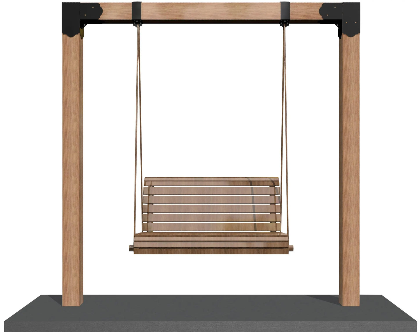 DIY Swing & Chair Hanger Framing Kit: Swing/Lumber Not Included.