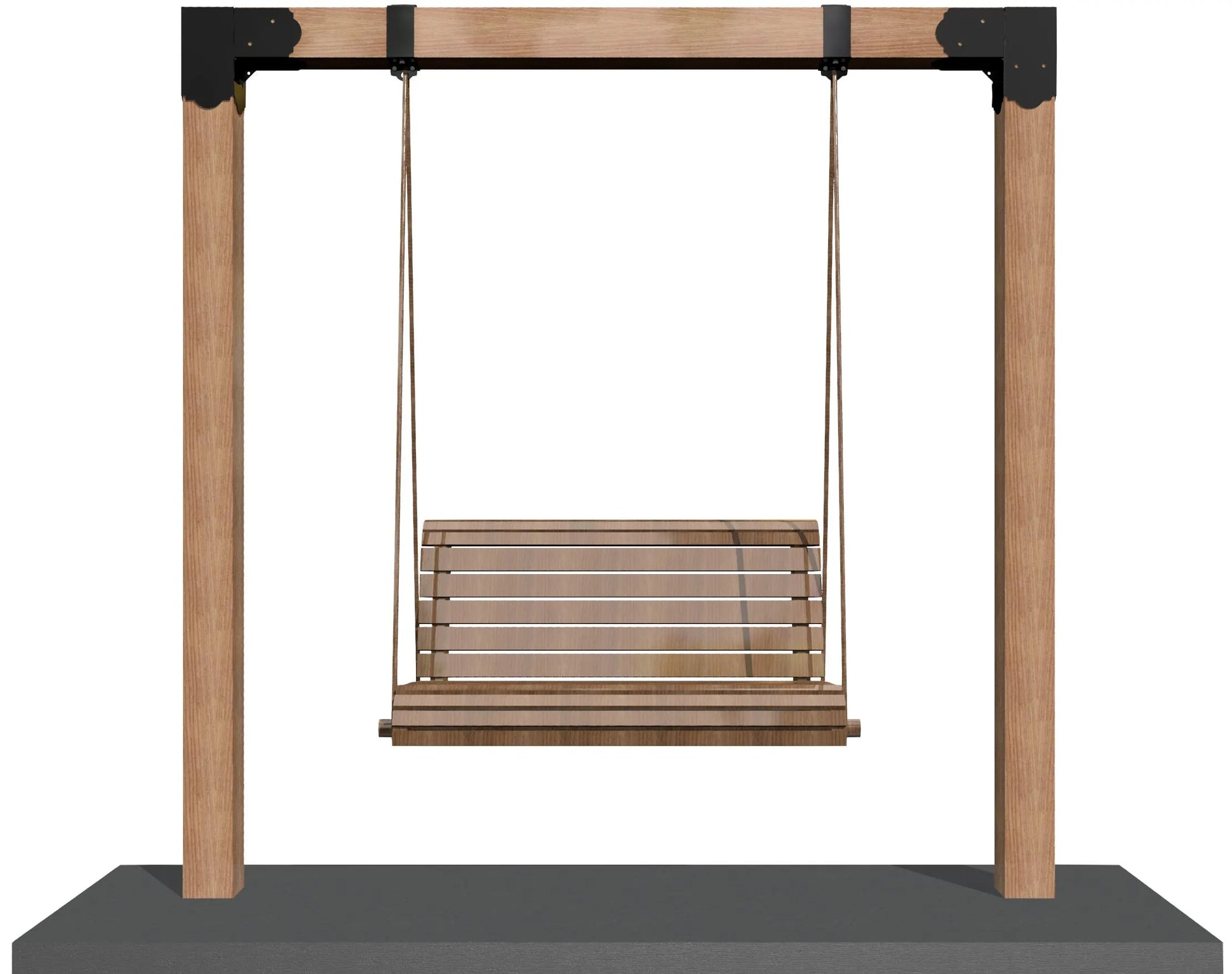 DIY Swing & Chair Hanger Framing Kit: Swing/Lumber Not Included.