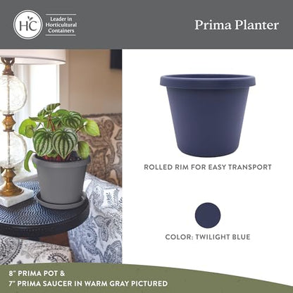 The HC Companies® Classic Prima Planter (Twilight Blue Color)
