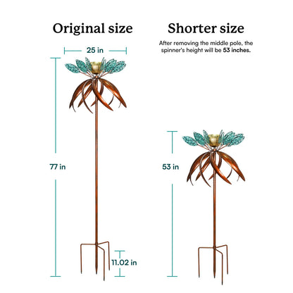 Aria Flutter Solar Wind Spinner