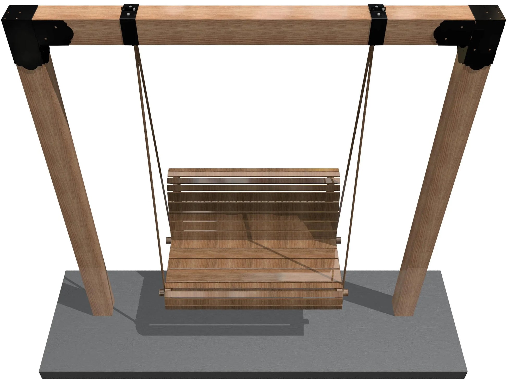 DIY Swing & Chair Hanger Framing Kit: Swing/Lumber Not Included.