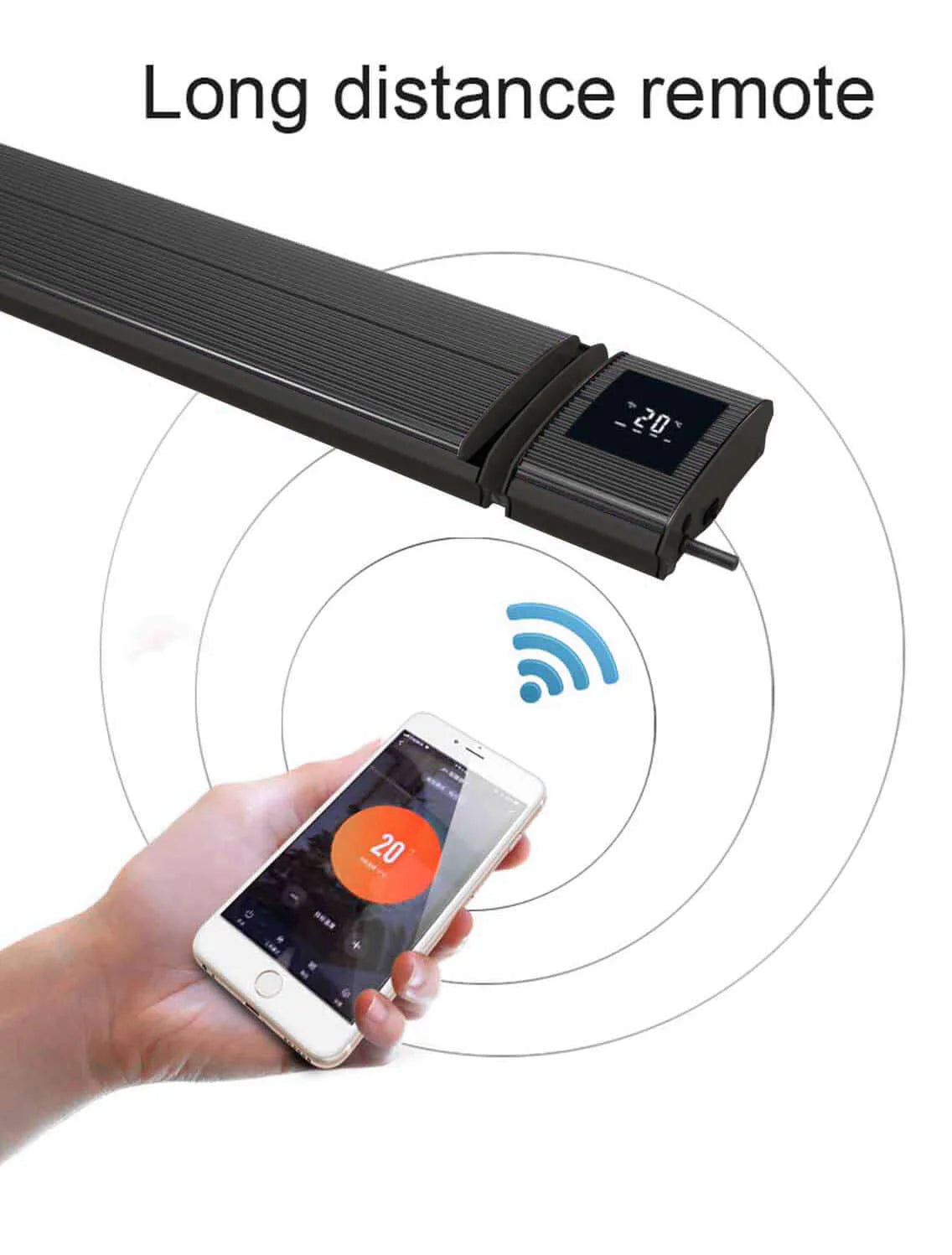 2400W 83" Smart Infrared Heater