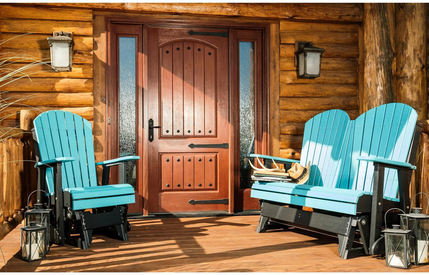 2' Adirondack Glider Chair