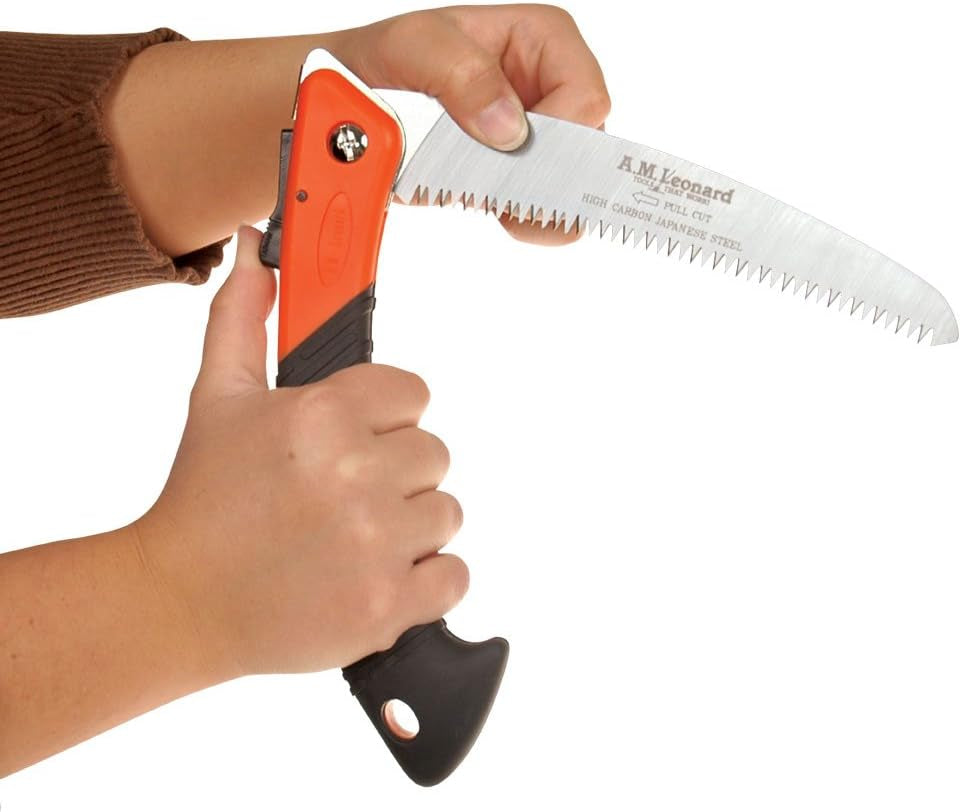 Tri-Edge Folding Pruning Saw, 7-Inch Curved Blade