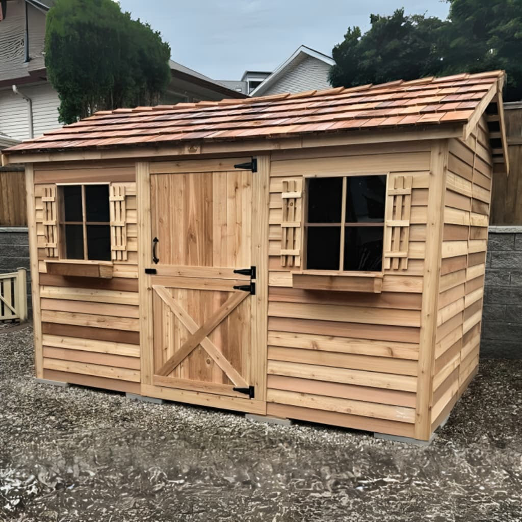 Cabana Backyard & Pool Shed