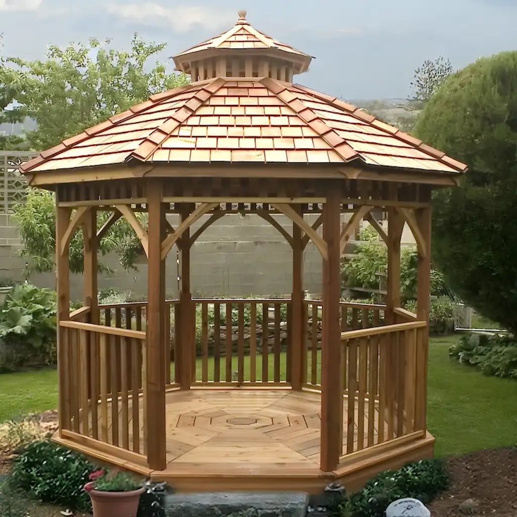 10′ Bayside Panelized Octagon Gazebo