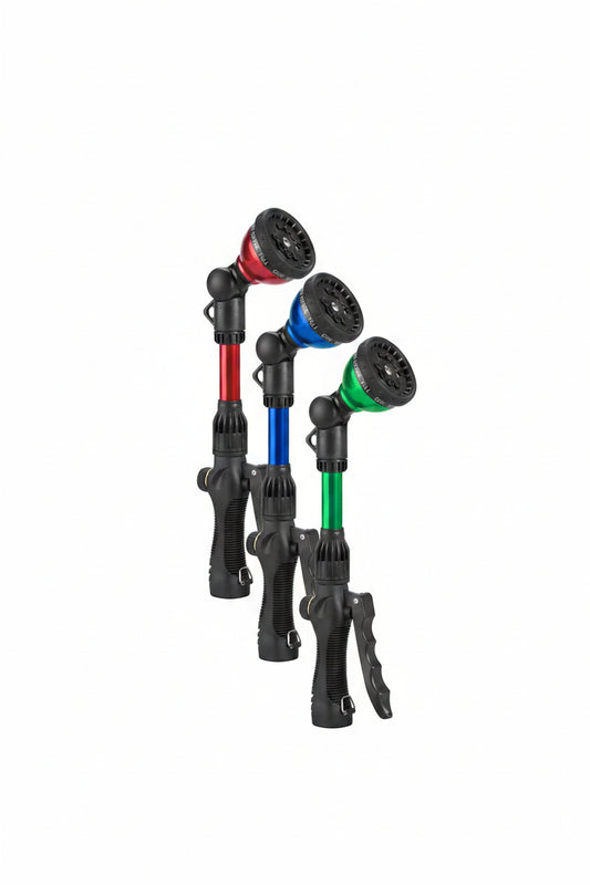 Orbit 14-Inch 10-Pattern Front Trigger Ratchet Head Wand, Color May Vary