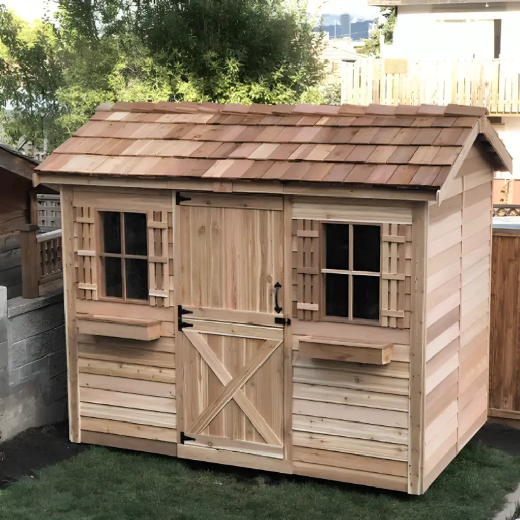 Cabana Backyard & Pool Shed